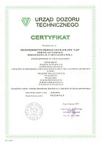 Certyfikat UDT
